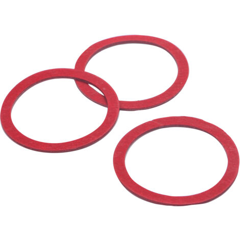 Guarnizione interna in fibra 45x55x1,5 per raccordo 50x60, confezione da 3 pezzi NOYON & THIEBAULT
