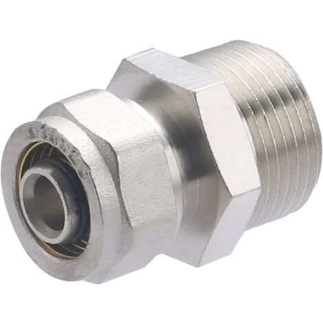 Raccordo multistrato a compressione ø16 - maschio 20x27 NOYON & THIEBAULT