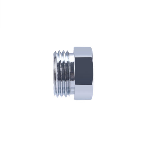 Boutt 2137655 21MF - Nipplo Ridotto Maschio In Ferro Galvanizzato, 26 X 34-20 X 27, Per Liquidi, Pressione Max 7 Bar