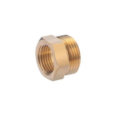 Nipplo maschio femmina, ridotto, con battuta di arresto interna, M20x27 - F15x21 NOYON & THIEBAULT
