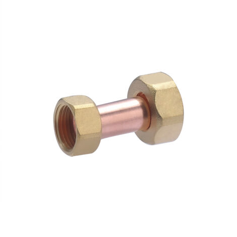Raccordo doppio femmina, con dadi girevoli, F15x21 - F12x17 NOYON & THIEBAULT