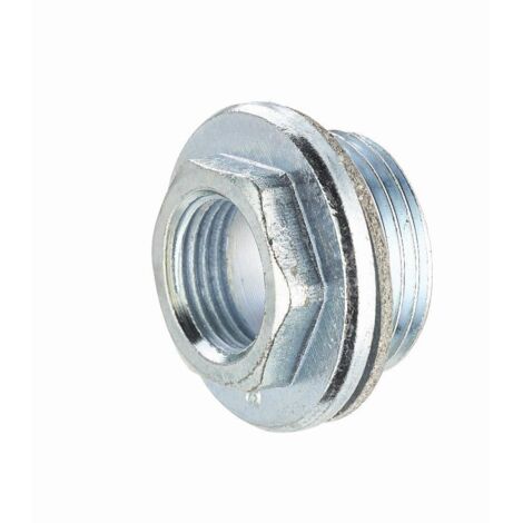 Riduzione galvanizzata con filettatura a destra + riduzione galvanizzata con filettatura a sinistra, F26x34 - M15x21 NOYON & THIEBAULT