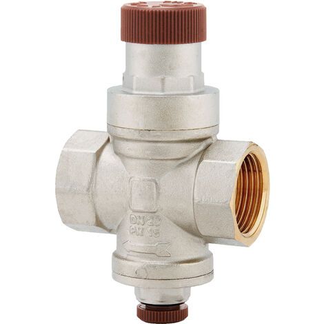 HONEYWELL - RIDUTTORE PRESSIONE ARIA ACQUA AZOTO BRAUKMANN 3/4 PN 25 CON  MANOMETRO D06F-3/4AM, Trattamento Acque e Filtri