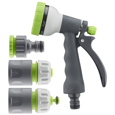AROZ Pistola di irrigazione con distributore multigetto automatico in plastica ø12-ø15 mm