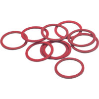 Guarnizione esterna in fibra 17x21x1 per raccordo 12x17 17x150, confezione da 10 pezzi NOYON & THIEBAULT