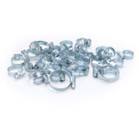 AROZ Assortimento di collari in acciaio, larghezza 9 mm, serraggio ø10/40 (40 pezzi)