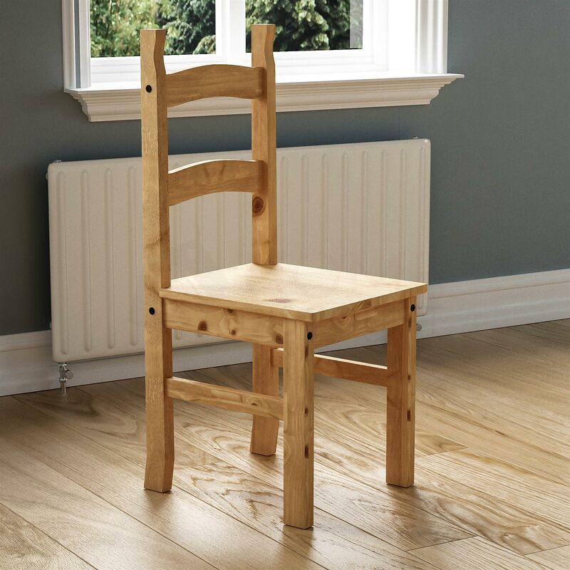 Second hand online pine chairs