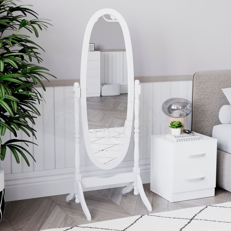 ELEGANT 150x40cm Free Standing Floor Mirror Wall Mounted Hanging