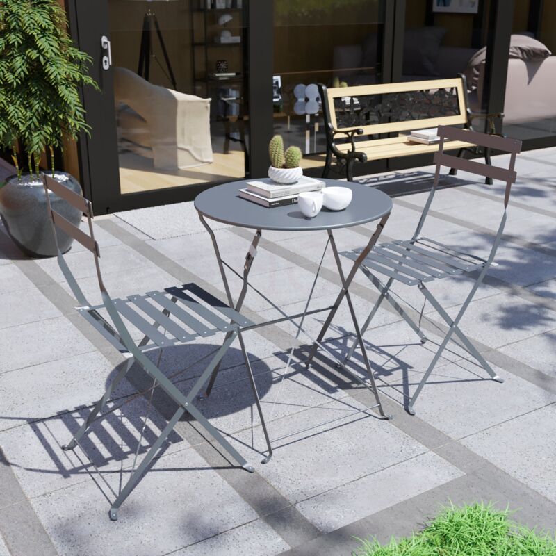 argos home porto 2 seater cast aluminium bistro set