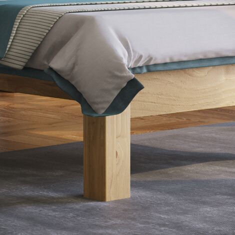 Corona Solid Pine Wood Bed Frame, Low Foot End, 3ft Single, 190 x 90 cm