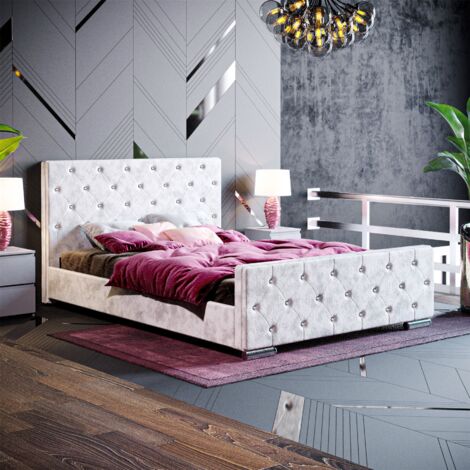 Girls crushed best sale velvet bed