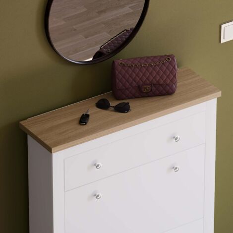 Arlington Shoe Cabinet Drawer Door Hallway Storage Cupboard