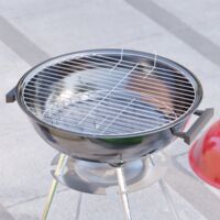 Kettle BBQ Charcoal Barbecue Garden Outdoor Freestanding Portable Grill Picnic
