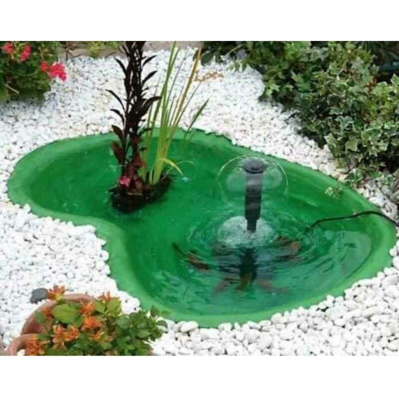 Laghetto green stagno da giardino litri 120 dimensioni 110x78xh28