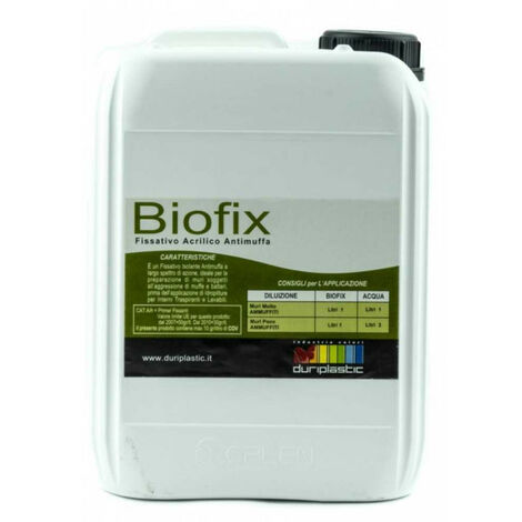italia colorpaint primer biofix fissativo antimuffa antialga bonificante pareti  contenuto litri 1 - confezione 1