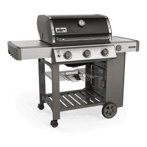 Barbecue a Gas Genesis II E 310 GBS Nero Smoke Grey 3 Bruciatori iGrill Weber - Colore: Nero