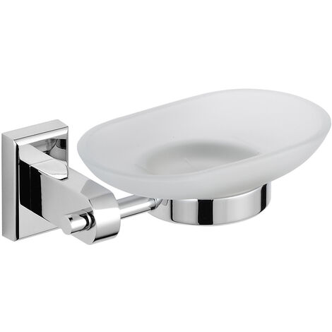 KOH-I-NOOR Tito 7417kk porta sapone vetro/cromato codice prod: 7417KK