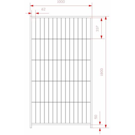 Box per cani da esterno zincatura a caldo 300x200x altezza 180 centimetri