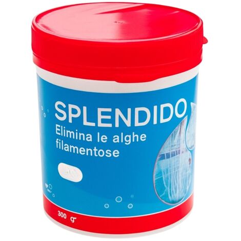 6 pezzi splendido antialghe per laghetto in polvere dose per 30000 litri (1/2)