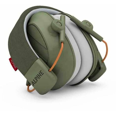 Casque Antibruit Pour Enfant Alpine Muffy Kaki 25db Kaki