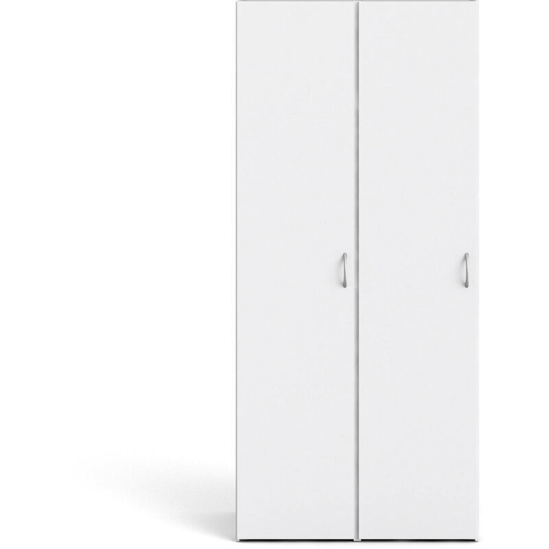 Armadio colonna per cucina, colore bianco, Misure 49 x 200 x 47 cm, Con  imballo rinforzato