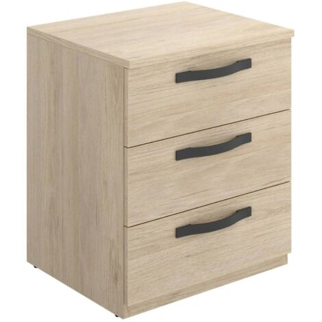 Comodino Celestia Dmora - Tavolino Da Notte Moderno, 25x27x60 Cm, Colore Tortora - Foto 8