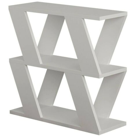 Dmora - Tavolino da salotto Thalia, Tavolo basso da caffè, Portariviste per divano, Ripiano da soggiorno, 60x22h57 cm, Bianco, con imballo rinforzato, con imballo rinforzato