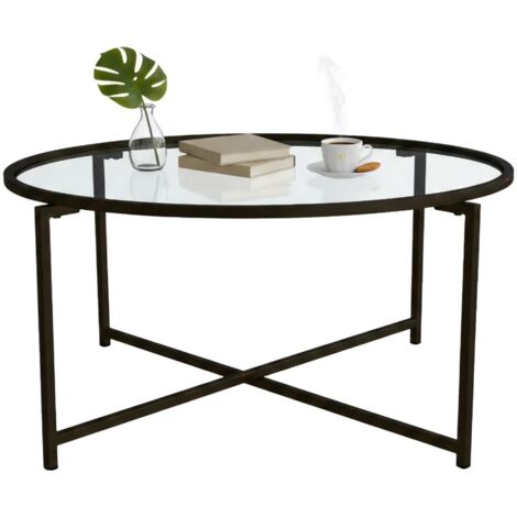 Dmora Tavolino Da Salotto Ukdah Con Portariviste Bianco E Rovere 42x30h72 Cm