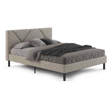 Telaio da letto queen size imbottito con testiera in Italia