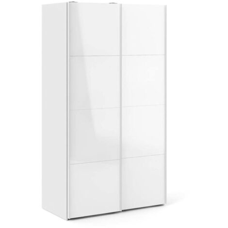 Dmora - Guardaroba 2 Ante Angri, Mobile Camera Da Letto, Cabina Armadio Portabiti Armadio Appendiabiti 182x64 H202 Cm Bianco 87375710