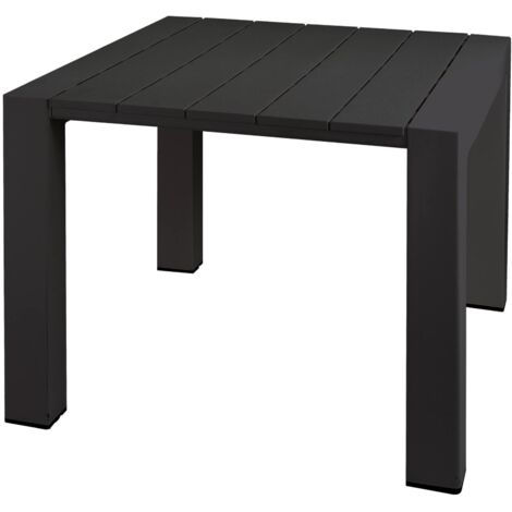 Tavolo Da Giardino Imola 138x78x72cm - Effetto Rattan, Made In Italy, Antracite - Foto 11