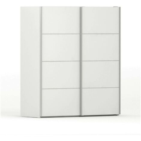 Dmora Guardaropa Prisca 2 Ante – Armadio Per Camera Da Letto, 77x49x175 Cm, Bianco, Con Barra E Ripiani - 5