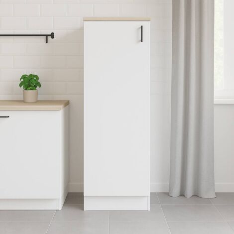 Baikal Modulo Top, Legno, Bianco, 60 cm