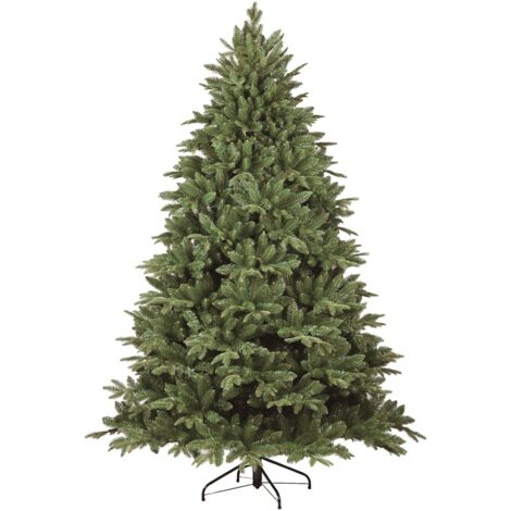 Dmora - Albero di Natale Trento, Albero artificiale extra folto, Albero effetto reale in PVC, 850 rami, Altezza cm 150, con imballo rinforzato