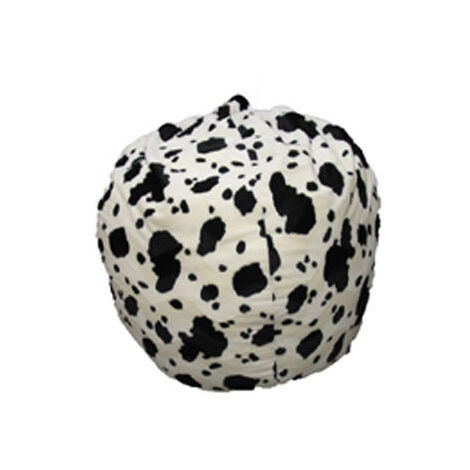 Dmora Pouf- contenitore in ecopelle, colore nero, Misure 84 x 49 x 44 cm,  con imballo