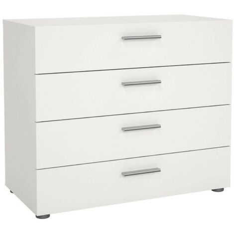 Cassettiera Whittier, Cassettiera camera da letto , Settimino a 3 cassetti, 77x38h80 cm, Rovere