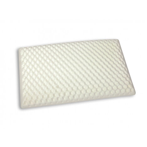 Talamo Italia cuscino per letto, 100% Made in Italy, Guanciale in Memory  Foam massaggiante, Anallergico e Traspirante, 73x43xh14 cm, con imballo  rinforzato