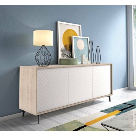 CREDENZA CREDENZONE BUFFET MADIA CLASSICA SOGGIORNO BIANCO PATINATO VARI  COLOR