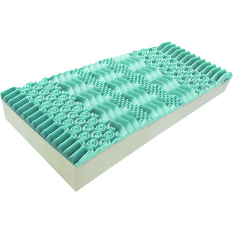 Dmora - Materasso singolo Dlea, Materasso sfoderabile in Memory Foam e Gel  Waterfoam, 100% Made in