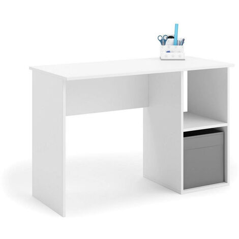 Scrivania Mobile VidaXL Per PC 80x40x75 Cm - Multistrato Bianco Con Cassetti, Per Casa E Ufficio