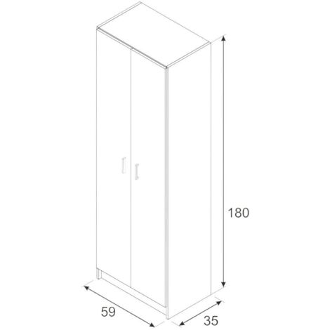 Armadio ausiliario - Profondità 20 cm 