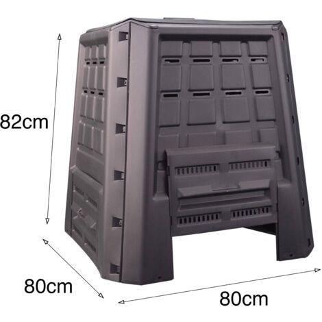 ECOPLAST EC35C005 PATTUMIERA PER LA RACCOLTA DIFFERENZIATA CON DOPPIA Apertura 35 Litri Coperchio Verde Made In Italy 84237233