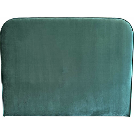 Tête de lit MARSELLA 160cm en velours vert - Terre de Nuit (1/4)