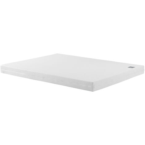 Matelas mousse 140x190 cm – Épaisseur 13 cm – Fermeté ferme – Housse déhoussable en tissu stretch – Pour canapé-lit convertible – Someo (1/5)