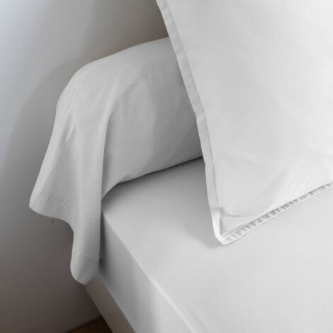 Traversin Luxe 160 Cm Soleil D'Ocre - Anti-Acarien Polyester Blanc Pour Grand Lit
