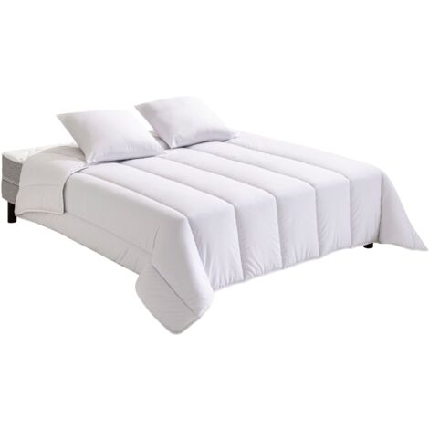 Pack couette tempérée 240x220 et oreillers 60x60 Bultex (1/4)