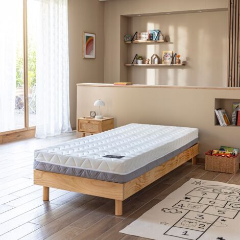 Matelas mousse recyclée 17 cm - Conscience - 90x190 (1/5)