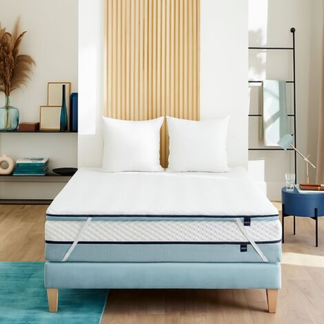 Pack surmatelas 140x200 mémoire de forme Songe et oreiller Someo
