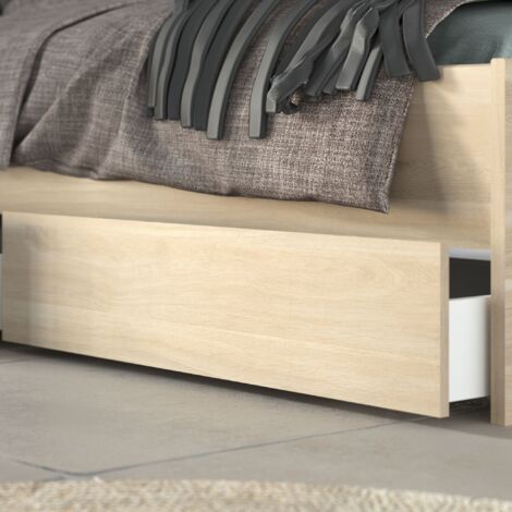Lot de 2 tiroirs pour lit bois naturel CLEM - CLEM (1/5)