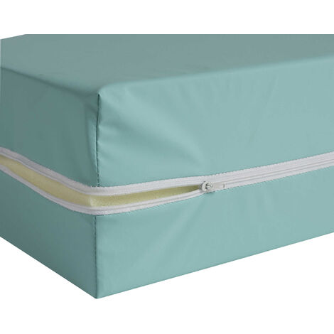 Housse rénove matelas coloris vert 13 cm 150 gr/m² 120x200 - Terre de Nuit